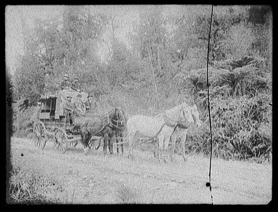Stagecoach c1900